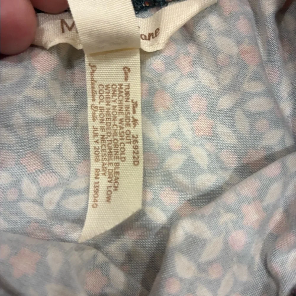 Matilda Jane Choose Your Path Pink Floral Foliage Diaper Cover Bloomers 12-18m